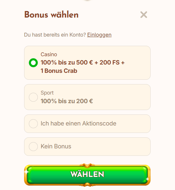 Bonus Wahlen